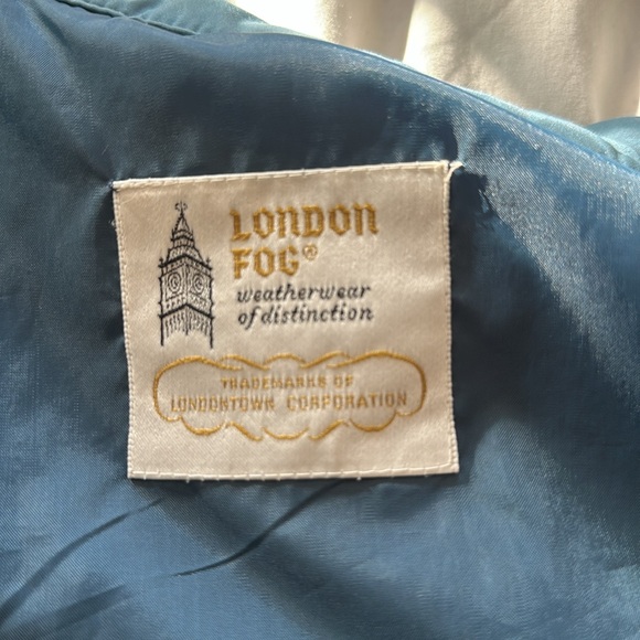 VINTAGE London Fog Light Hooded Jacket 40 REG - Picture 5 of 9